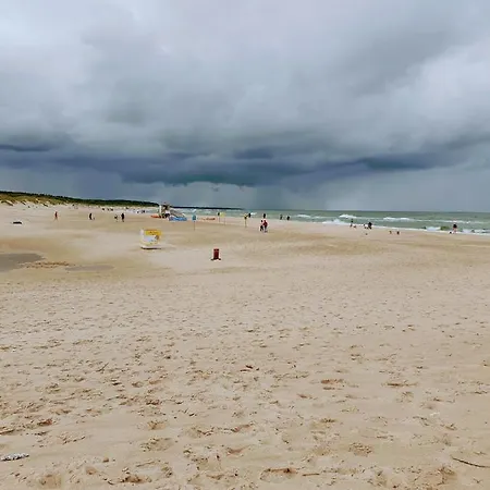 公寓 Wakacyjny Ines -ustka-na Wydmie,samodzielne Zameldowanie,garaz Do Dyspozycji Gosci 乌斯特卡